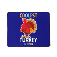 Coolest Turkey In Town Blessed Thanksgiving Great Gift Mousepad