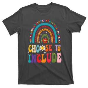 Choose To Include For Autism Teacher Special Education T-Shirt