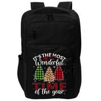 Christmas Trees ItS The Most Wonderful Time Of The Year Impact Tech Backpack