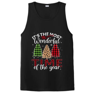 Christmas Trees ItS The Most Wonderful Time Of The Year PosiCharge Competitor Tank