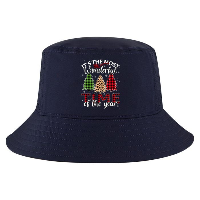 Christmas Trees ItS The Most Wonderful Time Of The Year Cool Comfort Performance Bucket Hat