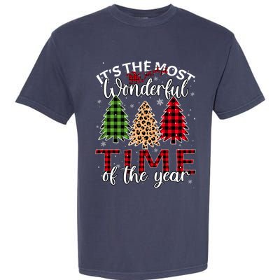 Christmas Trees ItS The Most Wonderful Time Of The Year Garment-Dyed Heavyweight T-Shirt