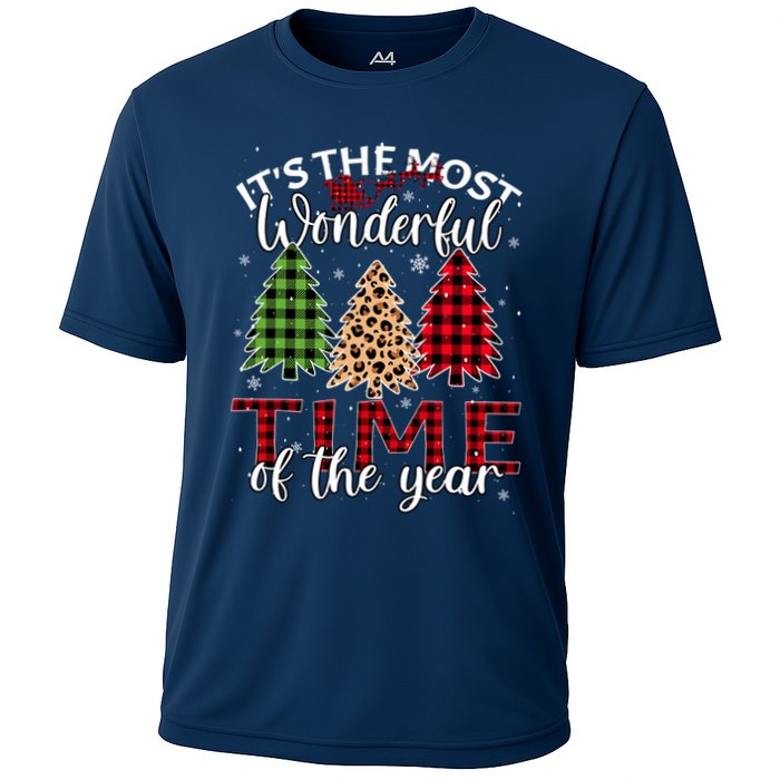 Christmas Trees ItS The Most Wonderful Time Of The Year Performance Shirt