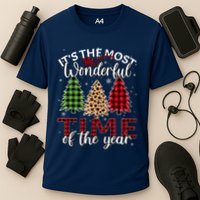 Christmas Trees ItS The Most Wonderful Time Of The Year Performance Shirt