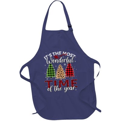 Christmas Trees ItS The Most Wonderful Time Of The Year Apron