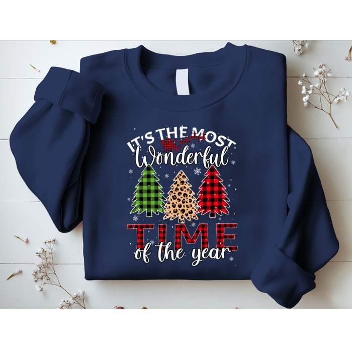 Christmas Trees ItS The Most Wonderful Time Of The Year Sweatshirt