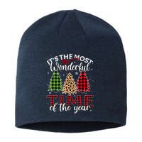 Christmas Trees ItS The Most Wonderful Time Of The Year Sustainable Beanie