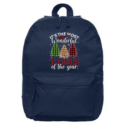 Christmas Trees ItS The Most Wonderful Time Of The Year 16 in Basic Backpack