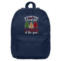 Christmas Trees ItS The Most Wonderful Time Of The Year 16 in Basic Backpack