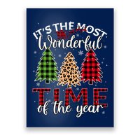 Christmas Trees ItS The Most Wonderful Time Of The Year Poster