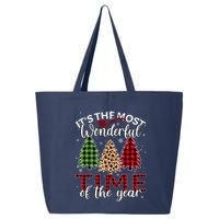 Christmas Trees ItS The Most Wonderful Time Of The Year 25L Jumbo Tote