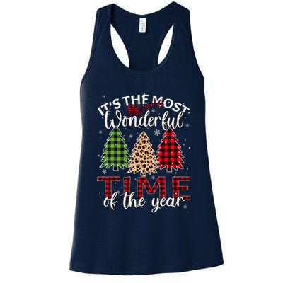 Christmas Trees ItS The Most Wonderful Time Of The Year Womens Tank Top