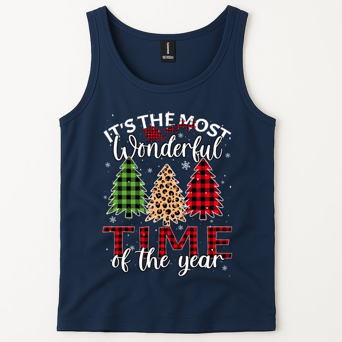 Christmas Trees ItS The Most Wonderful Time Of The Year Tank Top