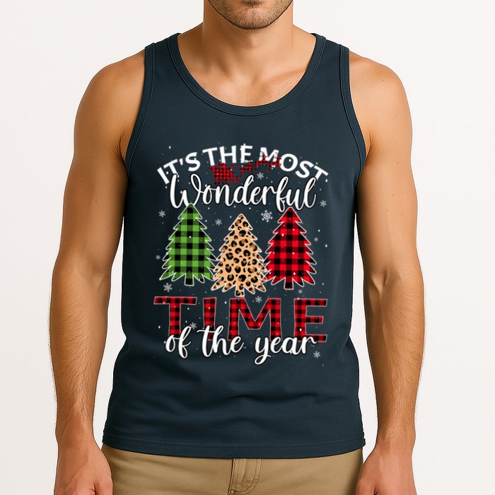 Christmas Trees ItS The Most Wonderful Time Of The Year Tank Top