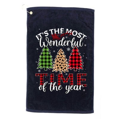 Christmas Trees ItS The Most Wonderful Time Of The Year Golf Towel