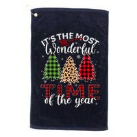Christmas Trees ItS The Most Wonderful Time Of The Year Golf Towel