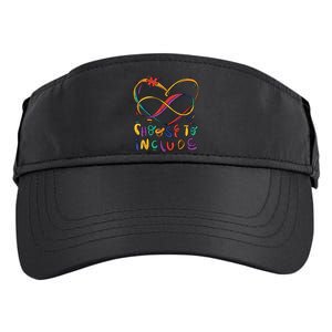 Choose To Include Autism Awareness Teacher Special Education Adult Drive Performance Visor