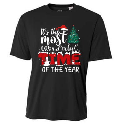 Christmas Trees ItS The Most Wonderful Time Of The Year Cooling Performance Crew T-Shirt