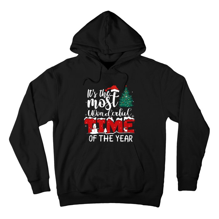 Christmas Trees ItS The Most Wonderful Time Of The Year Hoodie