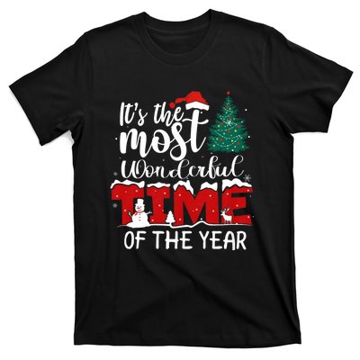 Christmas Trees ItS The Most Wonderful Time Of The Year T-Shirt