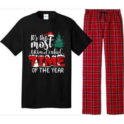 Christmas Trees ItS The Most Wonderful Time Of The Year Pajama Set