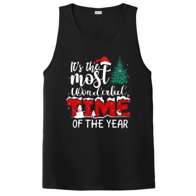 Christmas Trees ItS The Most Wonderful Time Of The Year PosiCharge Competitor Tank