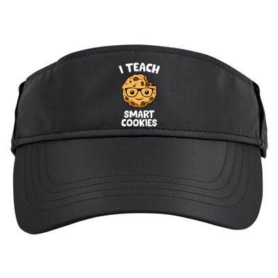 Cookie Teacher I Teach Smart Cookies Cute Teacher Gift Adult Drive Performance Visor