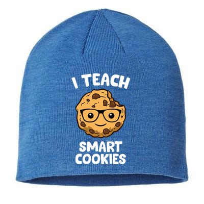 Cookie Teacher I Teach Smart Cookies Cute Teacher Gift Sustainable Beanie