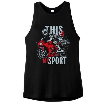 Cbr This Is My Sport Ladies PosiCharge Tri-Blend Wicking Tank