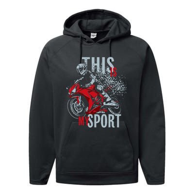 Cbr This Is My Sport Performance Fleece Hoodie