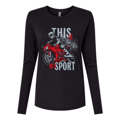 Cbr This Is My Sport Womens Cotton Relaxed Long Sleeve T-Shirt