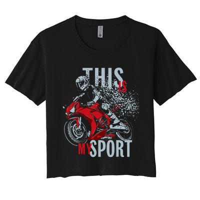 Cbr This Is My Sport Women's Crop Top Tee