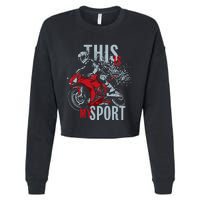 Cbr This Is My Sport Cropped Pullover Crew