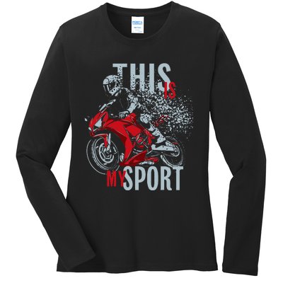 Cbr This Is My Sport Ladies Long Sleeve Shirt