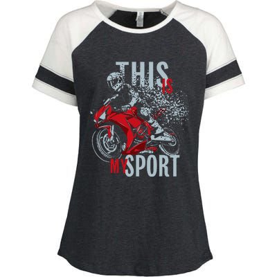 Cbr This Is My Sport Enza Ladies Jersey Colorblock Tee