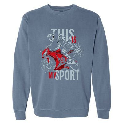 Cbr This Is My Sport Garment-Dyed Sweatshirt