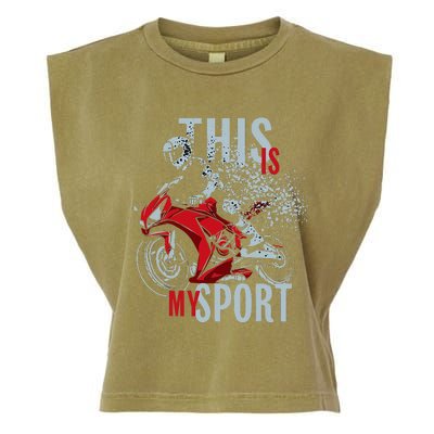 Cbr This Is My Sport Garment-Dyed Women's Muscle Tee