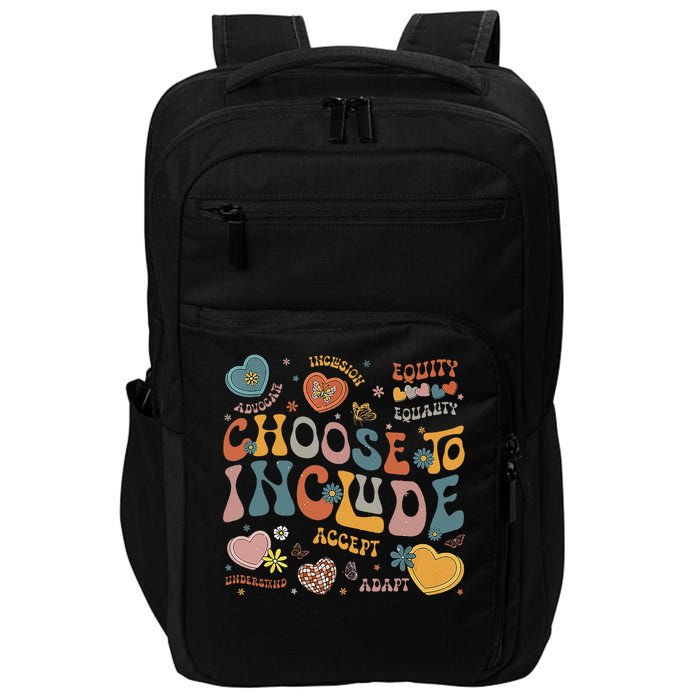 Choose To Include Inclusion Matters Autism Awareness Impact Tech Backpack