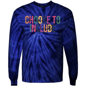 Choose To Include SPED Teacher Life Tie-Dye Long Sleeve Shirt