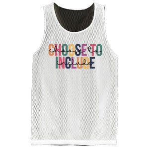 Choose To Include SPED Teacher Life Mesh Reversible Basketball Jersey Tank