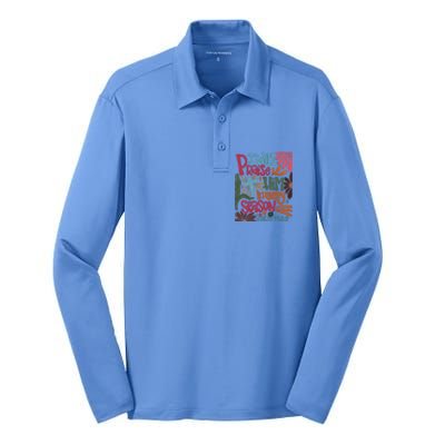 Christian Thanksgiving I Will Praise Him In Every Season Silk Touch Performance Long Sleeve Polo