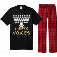 Choir Teacher I Hear Voices Funny Chorister Pajama Set