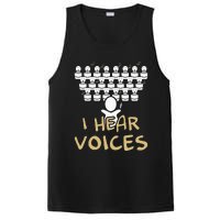 Choir Teacher I Hear Voices Funny Chorister PosiCharge Competitor Tank