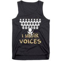 Choir Teacher I Hear Voices Funny Chorister Tank Top