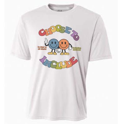 Choose To Include Neurodiversity Autism Spectrum Cooling Performance Crew T-Shirt