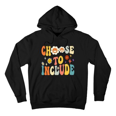 Choose To Include Special Education Teacher Autism Awareness Hoodie