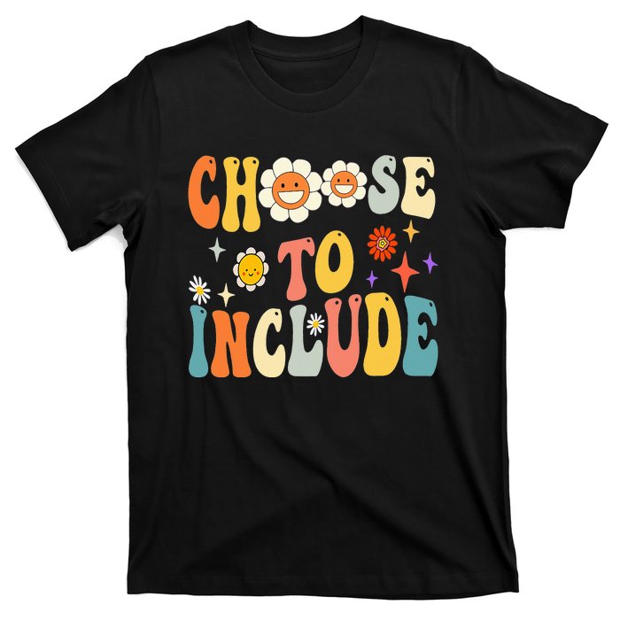 Choose To Include Special Education Teacher Autism Awareness T-Shirt