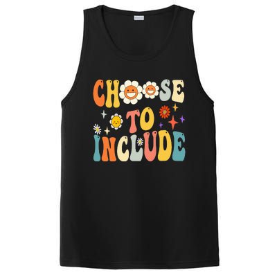 Choose To Include Special Education Teacher Autism Awareness PosiCharge Competitor Tank