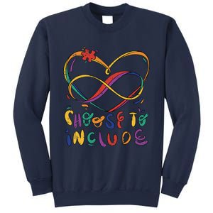 Choose To Include Autism Awareness Teacher Special Education Sweatshirt