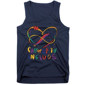 Choose To Include Autism Awareness Teacher Special Education Tank Top